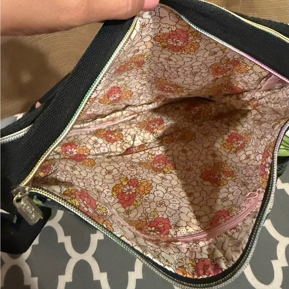 Lesportsac Black Crossbody Bag with Adjustable Strap - Picture 3 of 6